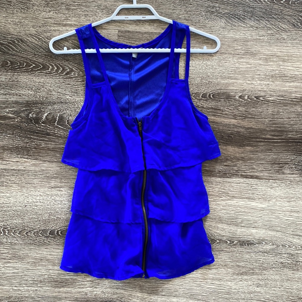 Charlotte Russe Blue Tank